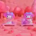 Caja Sorpresa Kuromi & my Melody Love Story Serie Sanrio Miniso