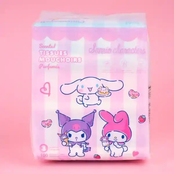 Pañuelo Perfumado Sanrio 3 Paquetes Miniso