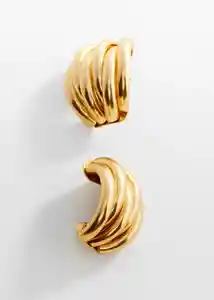 Pendientes Dalia Oro Talla 99 Mujer Mango
