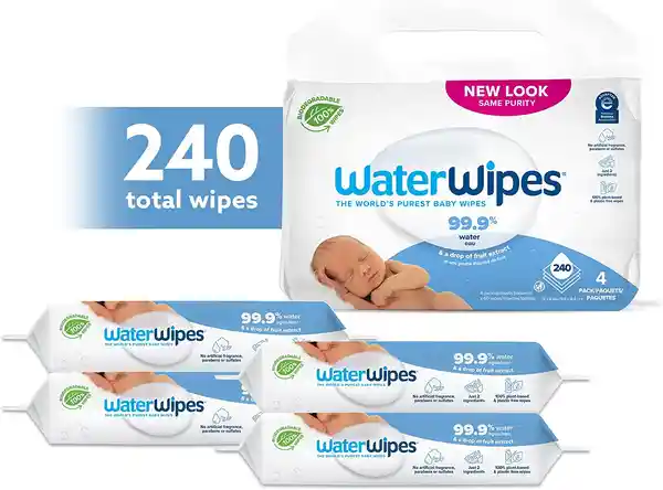 Waterwipes Toallita Húmeda Para Bebé