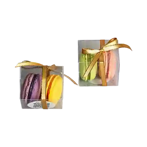 2 Cajas con 2 Macarons Cada una