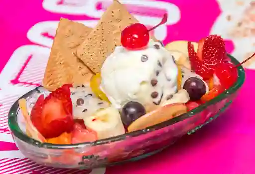 Ensalada Natural con Helado