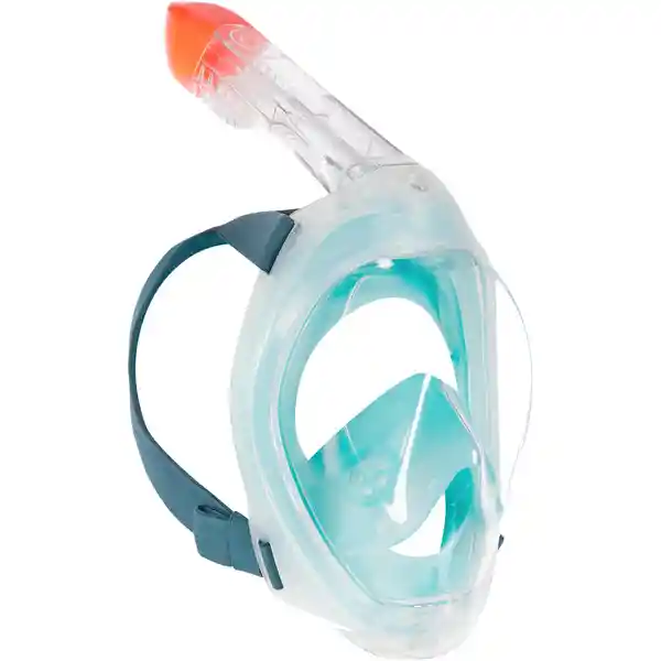 Subea Careta de Snorkel Easybreath 500 Para Adulto Turquesa