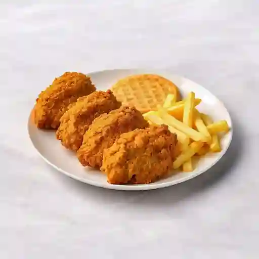 Medio 1/2 Pollo Broaster (4 Piezas)