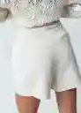 Falda Mujer Beige Arena Claro 6 441G370 Naf Naf
