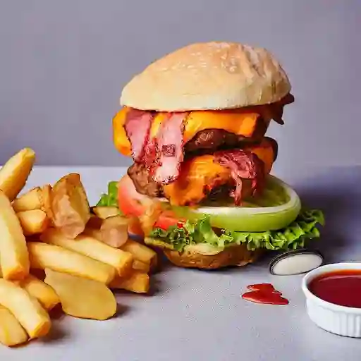 Hamburguesa Doble