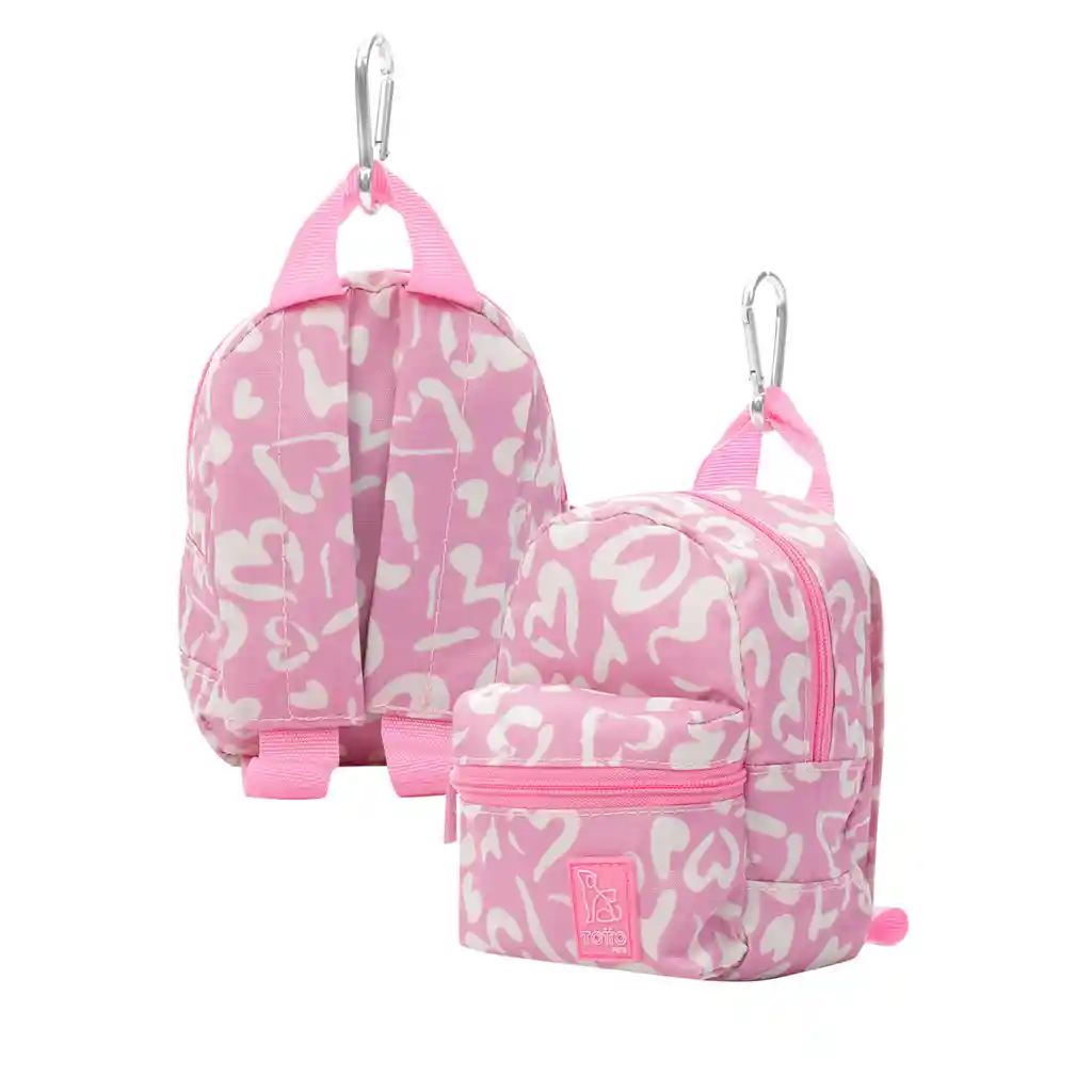 Totto Pets Mini Morral Para Snacks Gary Rosa