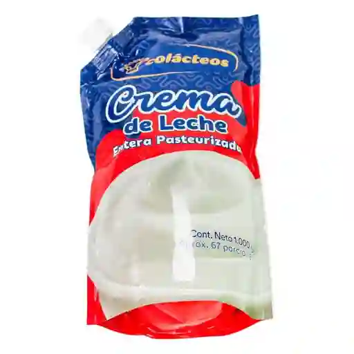 Colacteos Crema Leche Entera Pasteurizada