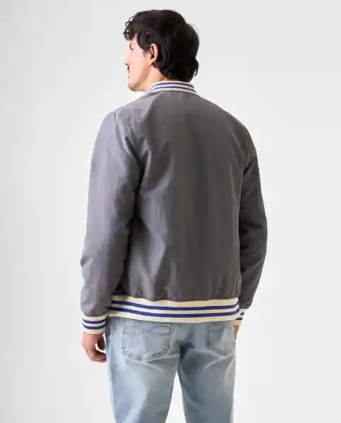 Chaqueta Hombre Gris Talla S 822G004_GRI184016 Americanino