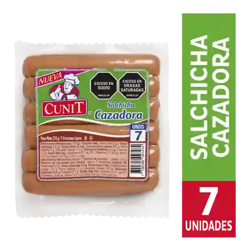 Salchicha Cazadora Cunit 218 g
