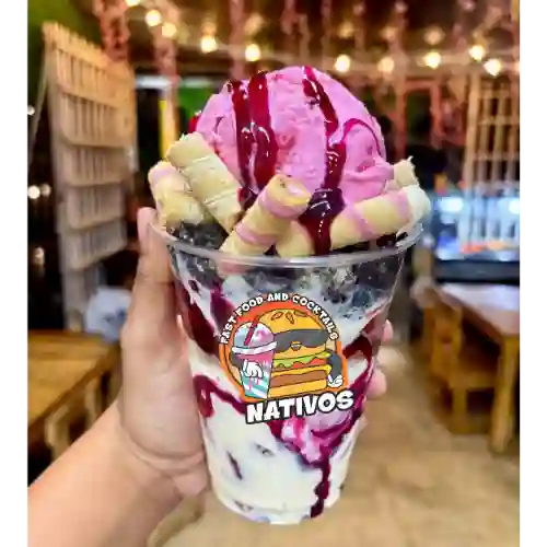 Fresas con Crema 16 Oz