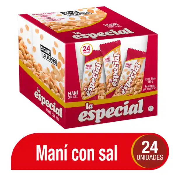 La Especial Maní con Sal