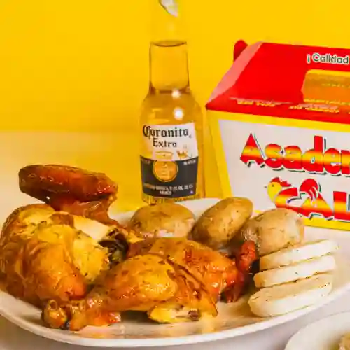 Medio Pollo Asado