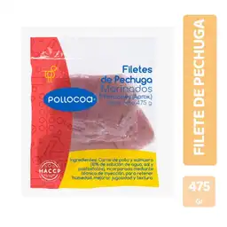 Filete de Pechuga Marinadopollocoa 475 Gr