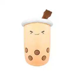 Peluche de Little Bear Milk Tea Con Pitillo Color Café Miniso