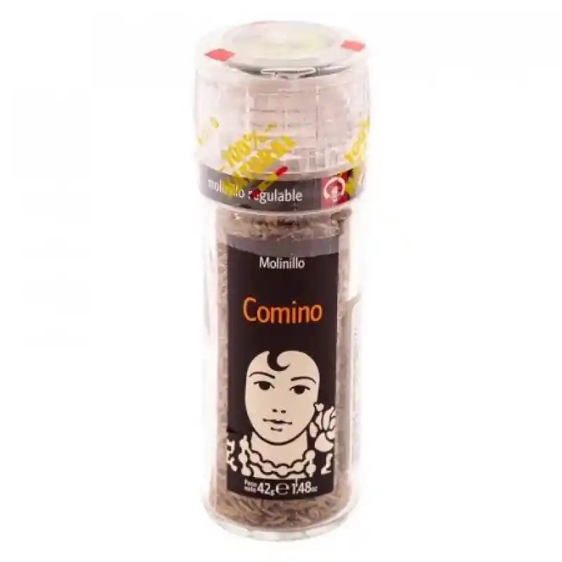 Molinillo Comino Carmencita 42 g café Sku 193304. Sku 8413700004285