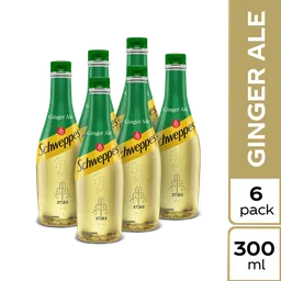 Gaseosa Schweppes Ginger Ale 300ml x 6 unds