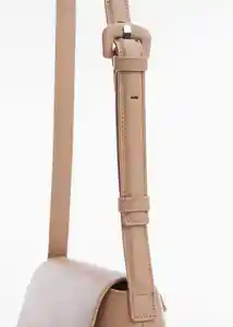Bolso P Lucer Taupe Talla 99 Mujer Mango