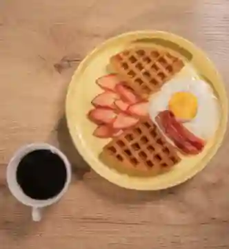 Desayuno Waflero Junior + Bebida