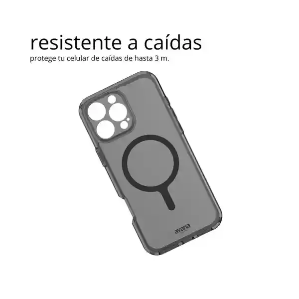 Avana Case Ice Con Magsafe Para iPhone 16 Pro Negro