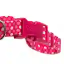 Collar Ajustable Perro Coastal Styles Polka Rosado Large