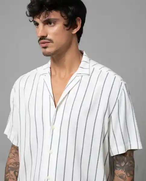 Camisa Hombre Crudo Talla L 112G002 Rifle