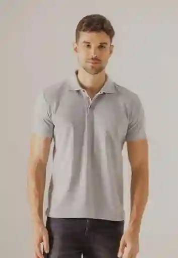 Camiseta Polo Para Hombre Gris Talla M Arkitect