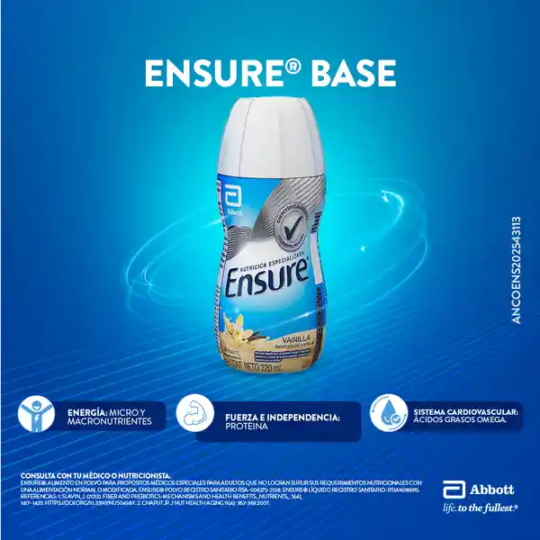 Ensure Vainilla Líquido