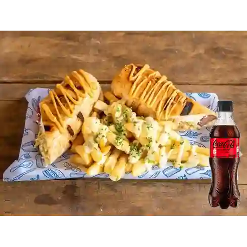 Combo Suizo + Coca Cola Sin Azúcar 400 ml