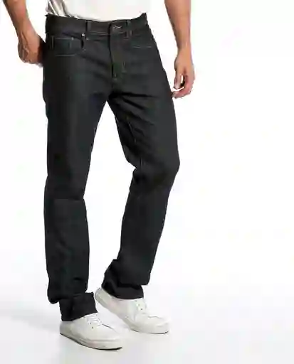 Relaxed Fit Ultra Oscuro Azul Talla 30 Hombre Chevignon