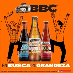 BBC Cerveza Rubia Cajicá Miel