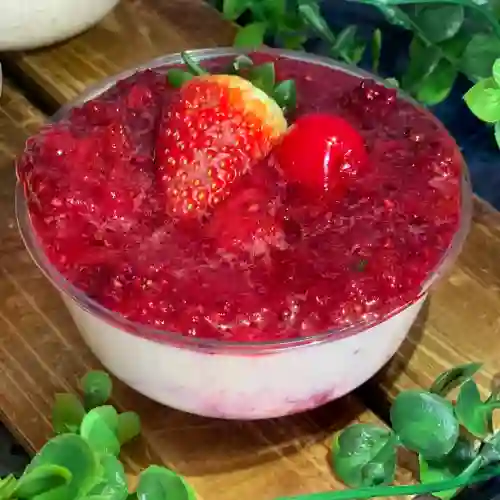 Mousse de Frutos Rojos