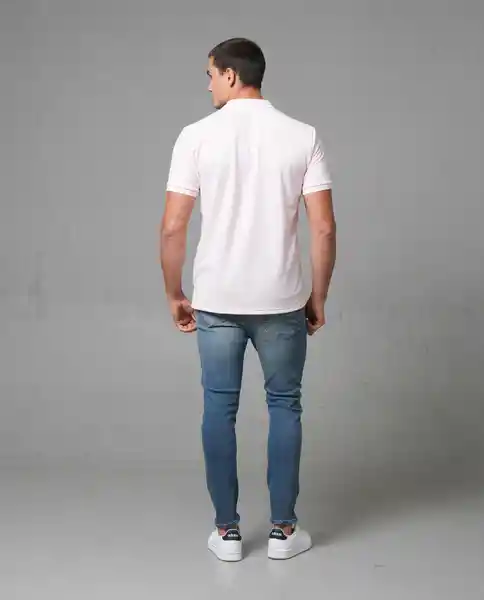 Camisa Tipo Polo Hombre Rosa Talla XL 190G010 Rifle