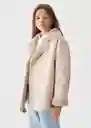 Abrigo Charlize Rosa Talla 06 Niña Mango