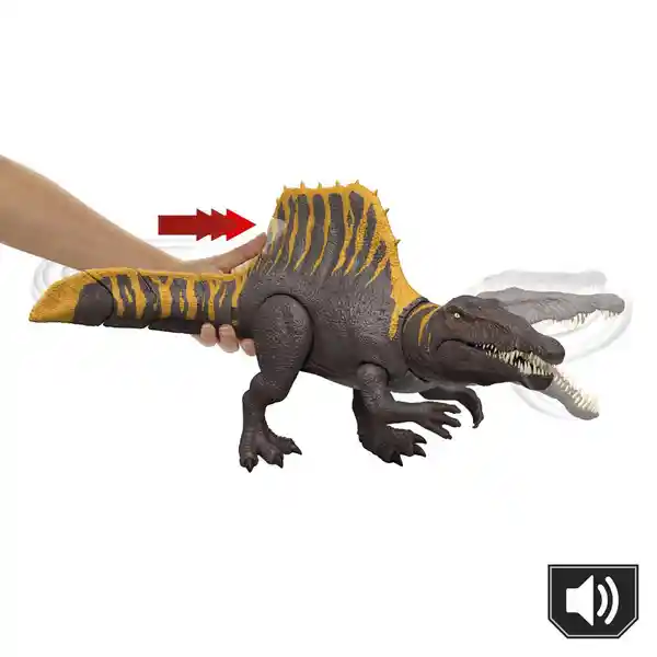 Jurassic World Figura de Acción Gris Amarillo