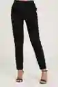 Pantalón Ibiza Vena Color Negro Talla 8 Ragged