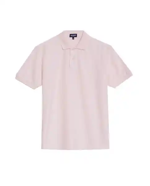 Camiseta Polo Classic Masculino Rosa Talla L 153207 Chevignon