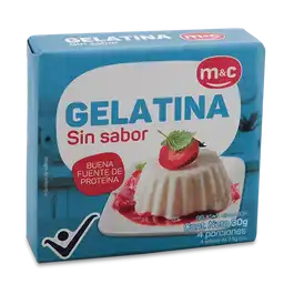 Gelatina Sin Sabor M&C