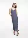 Vestido Platon Navy Talla 18 Niñas Mango