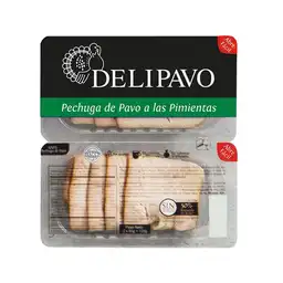 Delipavo Snack Pechuga Pavo Pimientas