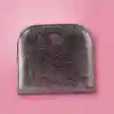 Cartera Corta Con Cierre Para Mujer Gris Serie Miniso