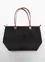 Bolso G Emilyb Niñas Negro Talla 99 Mango