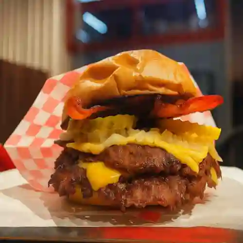 Hamburguesa rivaal doble