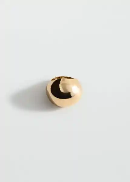 Anillo Luana Oro Talla L Mujer Mango