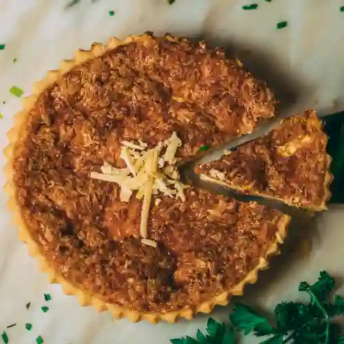 Quiche Pollo y Champiñones