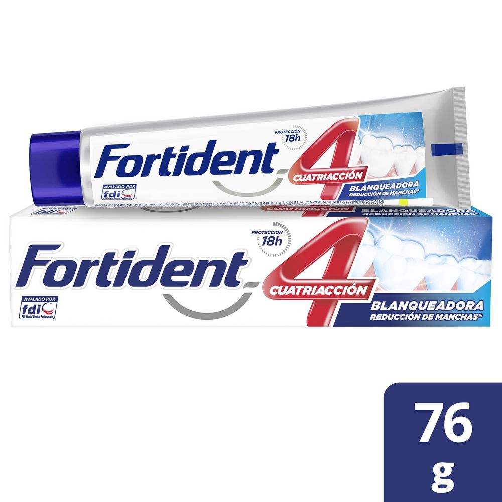 Fortident Crema Dental Blanqueadora 76 g