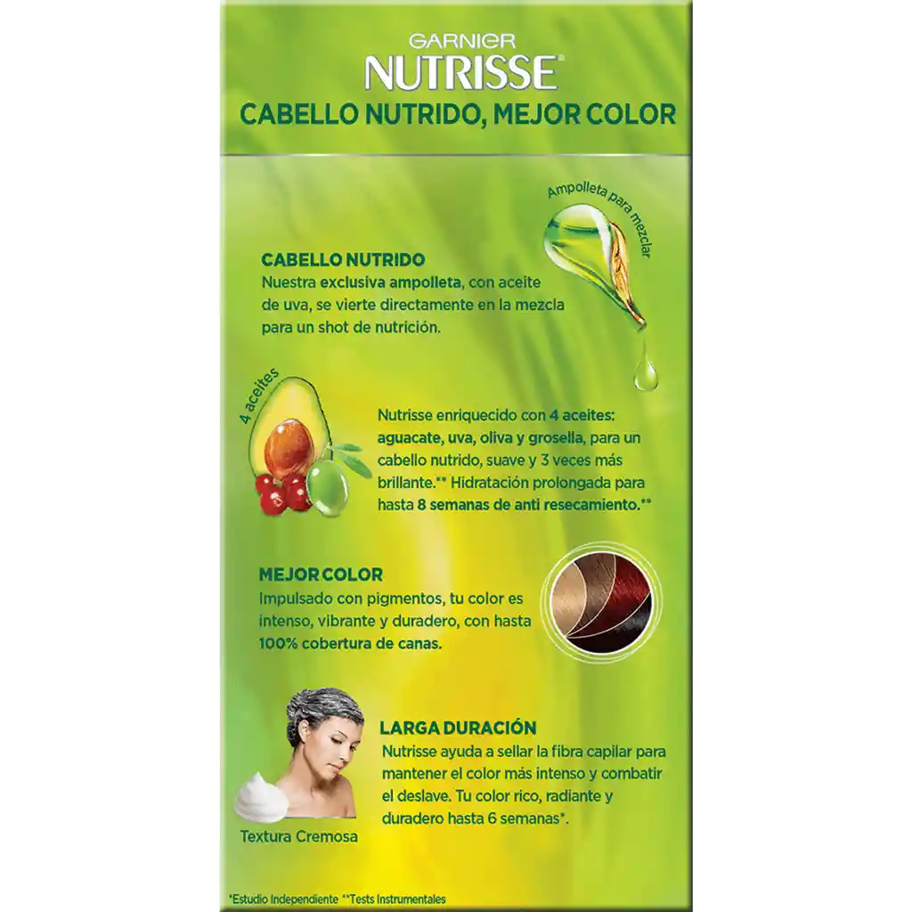 Nutrisse Kit Coloracion En Crema N° 53 Cafe Amaretto Con Conce