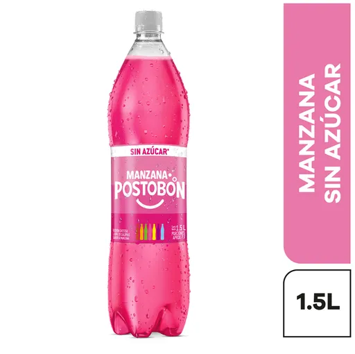 Postobón Bebida Gaseosa Sabor a Manzana sin Calorías