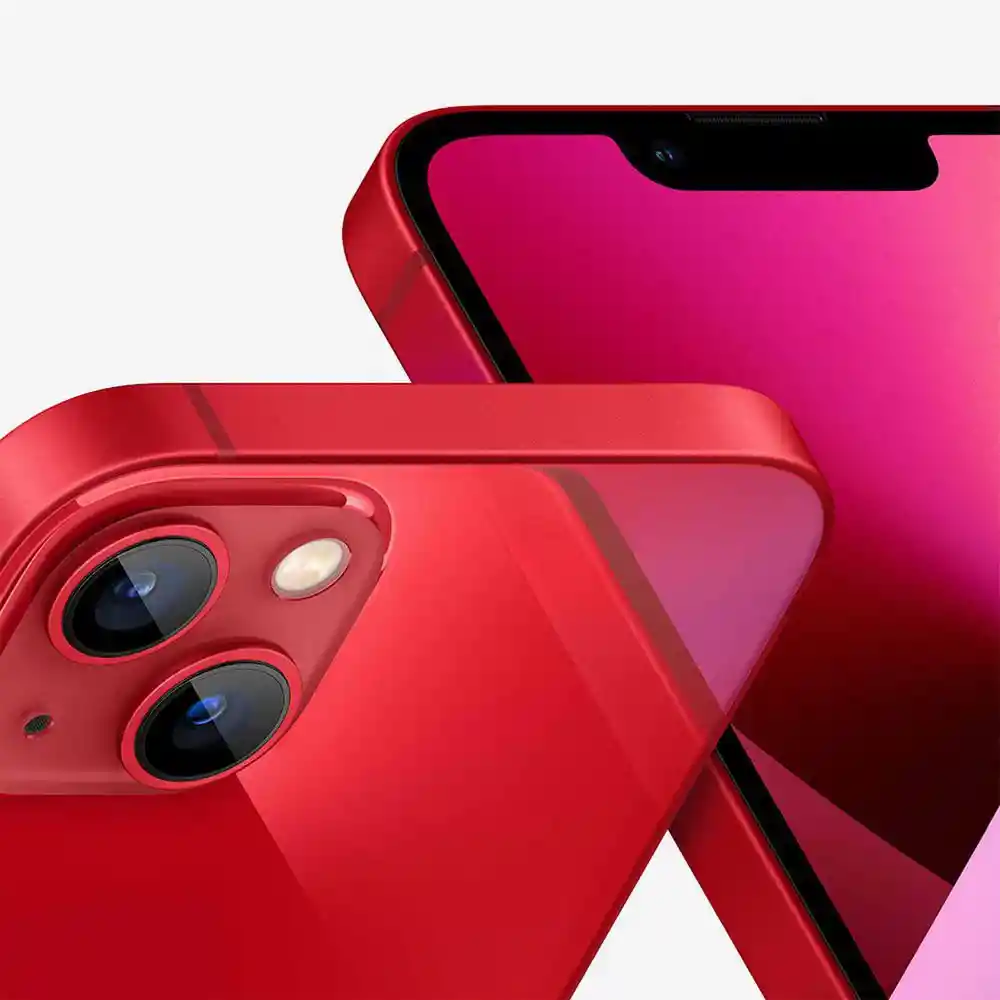 iPhone13 Celular Rojo De 128 Gb