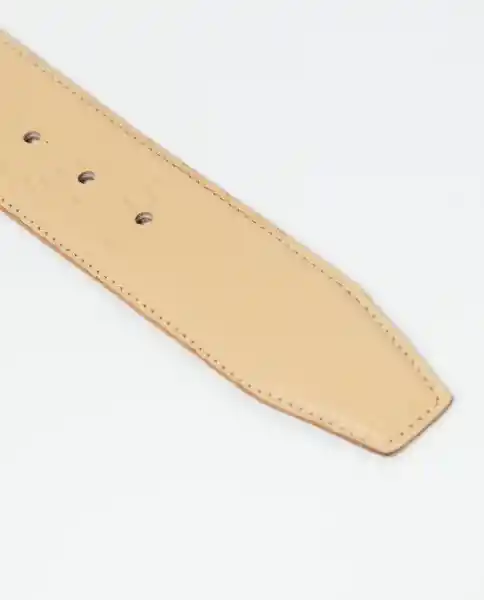 Cinturón Boho Caqui Fango Medio Talla S Chevignon